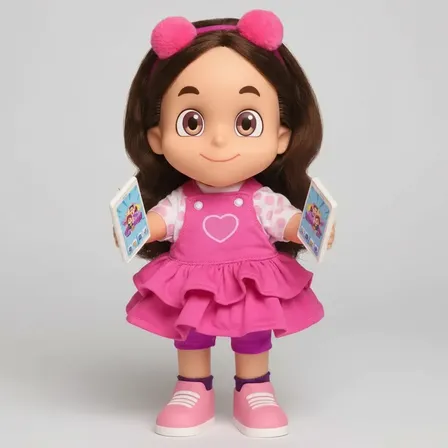 Boneca Maria Clara E Jp Youtuber Com Som Fala 14 Frases 29cm