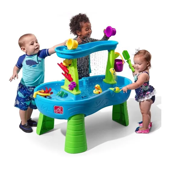Juego Didáctico Para Niños, Mesa Y Centro Estimulación Step2