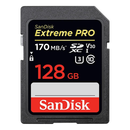 Cartão de memória SanDisk SDSDXXY-128G-ANCIN  Extreme Pro 128GB