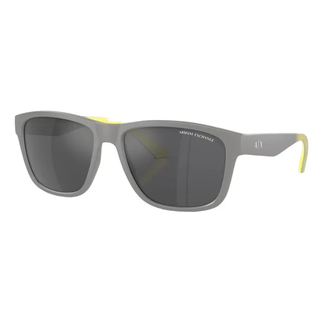 Lentes De Sol Armani Exchange Logo Ax En Varilla En Gris