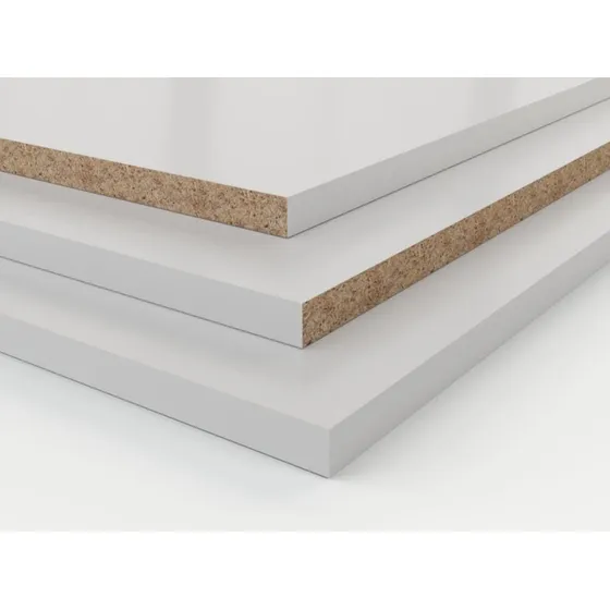 Lamina De Melamina Doble Cara Blanco 18mm