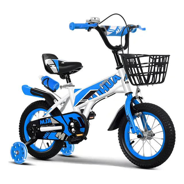 Bicicleta Infantil Aro 16 Para Niños De 3, 4, 5, 6 Años, Color Azul