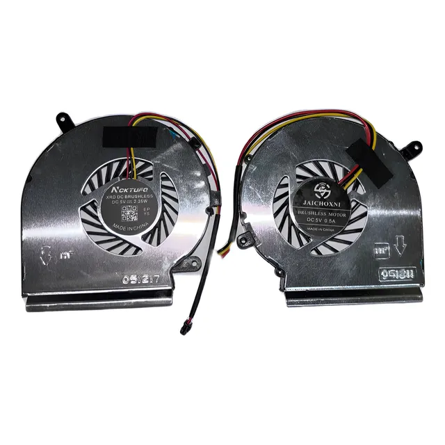 Cpu + Gpu Cooling Fan Para Msi Ge62 Gl62 Ge72 Gl72 Gp62 G