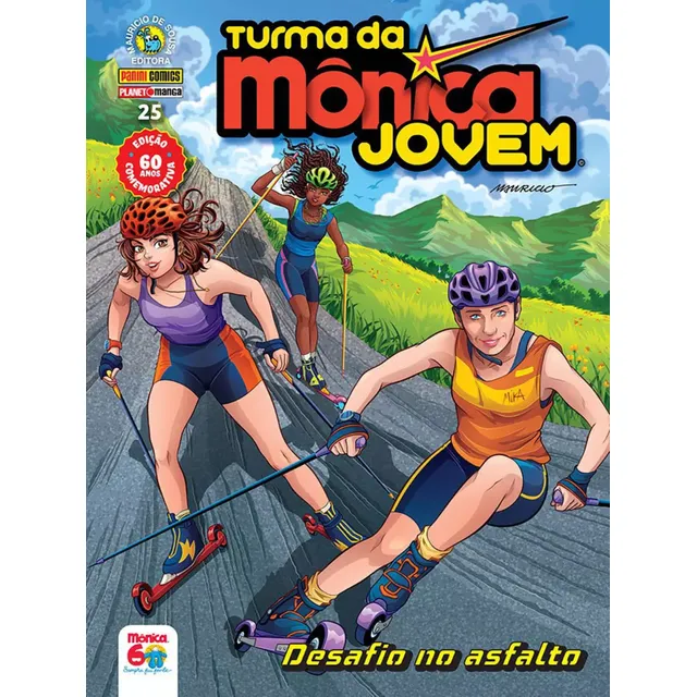 La banda de Monica Jovem (2021) - 25, De Sousa De. Editorial Panini, tapa blanda, edición 25 en portugués, 2023