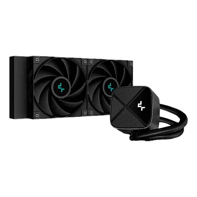 Enfriamiento Liquido Deepcool Ls520s Zero Dark Led Sin Rgb