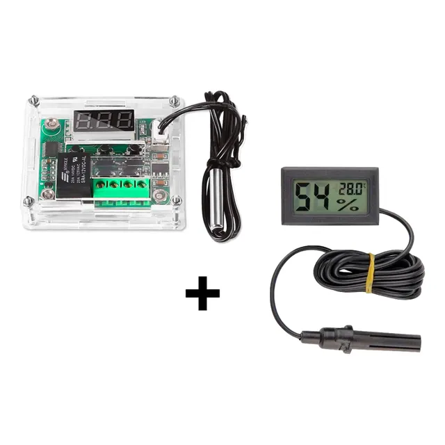 Modulo W1209 Termostato 12v Para Incubadoras, Aires. Sonda 