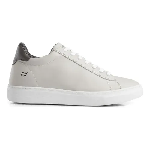 Sapatenis Masculino Alth Couro Rafarillo Aumenta Altura 7cm Off White 44