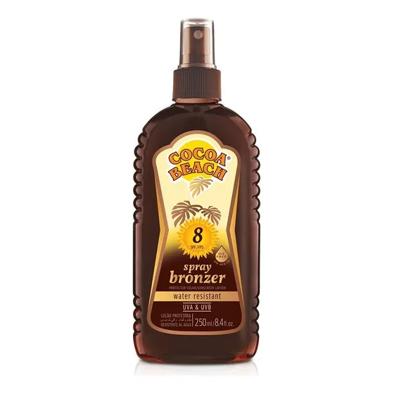 Protector solar spray bronzer fps 8 Cocoa Beach 250mL