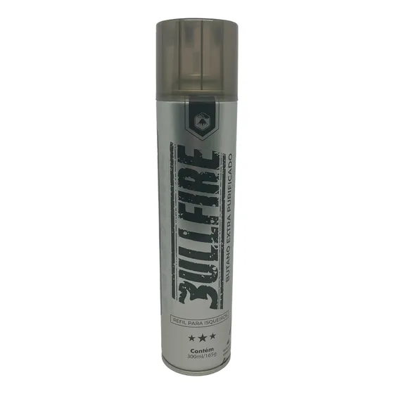 Gás Butano Bullfire Volcano Recarga 300ml