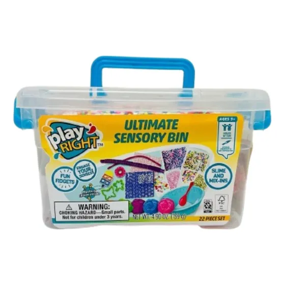 Caja Sensorial Playright  Descubre, Explora Y Aprende Jugan