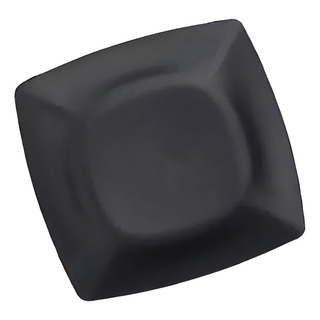 Kit C/40 Prato Quadrado Plastico P/ RefeiçÔes Lanches Preto Kit C/40 Prato Quadrado Plastico P/ RefeiçÔes Lanches Preto