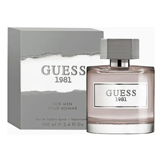 Perfume Guess 1981 Pour Homme Eau De Toilette 100 Ml Oferta
