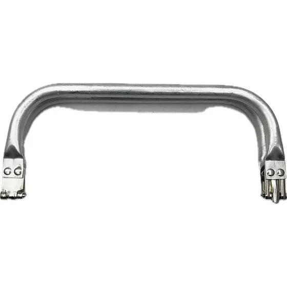 Alça Fecho Tubular De Metal P/ Bolsa 20 Cm