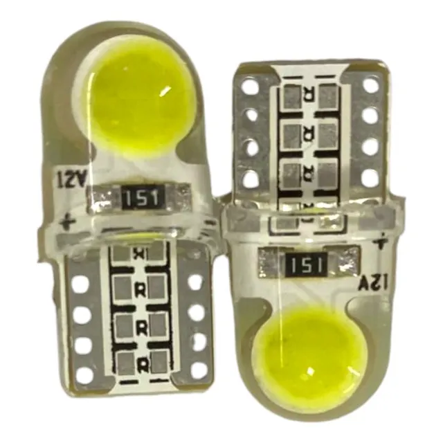 T10 - 2821 - Led Silica Gel 24v (dos Unidades)