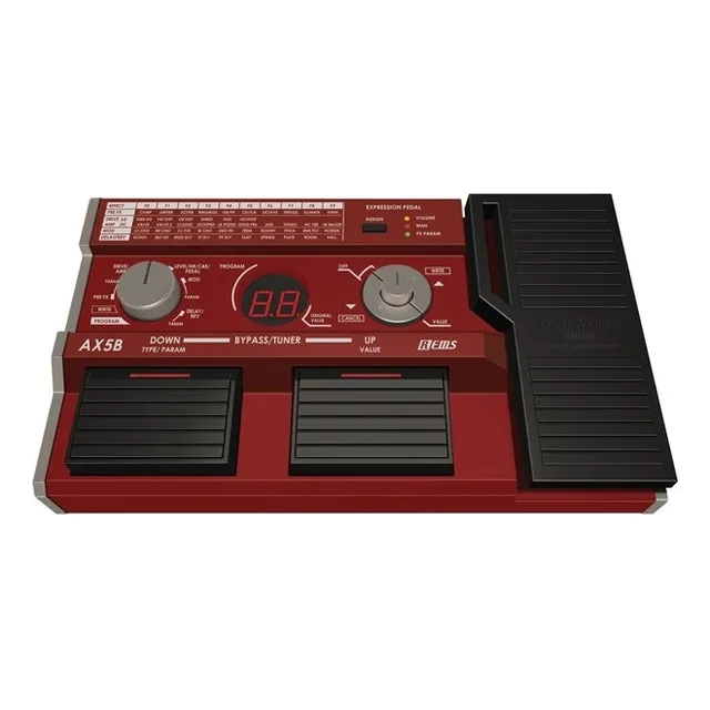 Pedalera Bajo Korg Ak5b Bordó