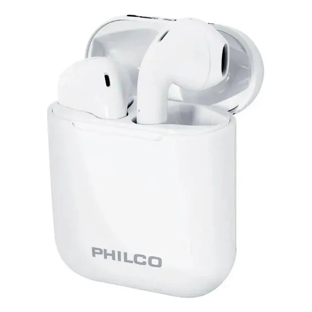 Audífonos Bluetooth Philco Touch True Wireless Twd3b Blanco