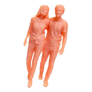 1/64 Figura Sin Pintar Modelo Pareja Resina 1/64 Estilo E 1/64 Figura Sin Pintar Modelo Pareja Resina 1/64 Estilo E