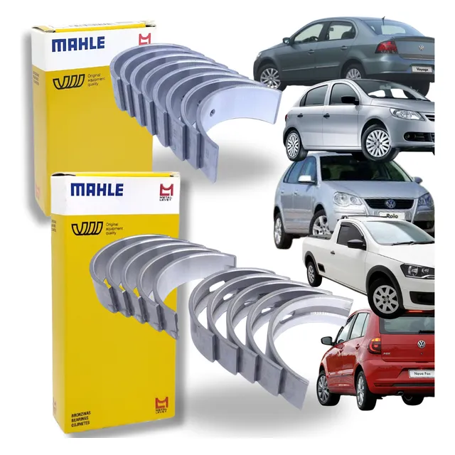 Bronzin Biela E Mancal Vw Gol G4 G5 G6 G7 1.6 8v Ea111 Mahle