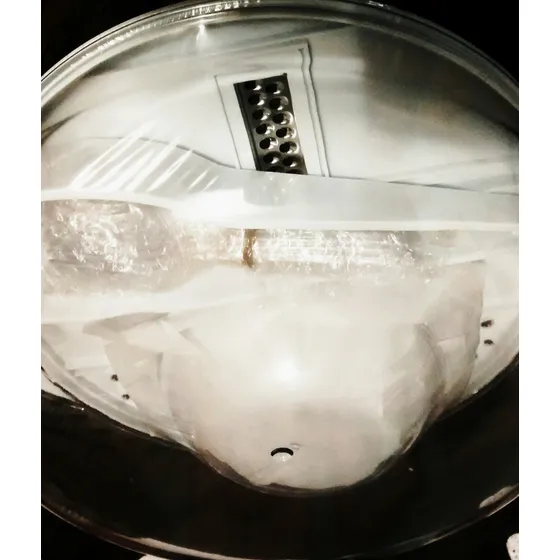 Ensaladera Plástica Con Utensilios