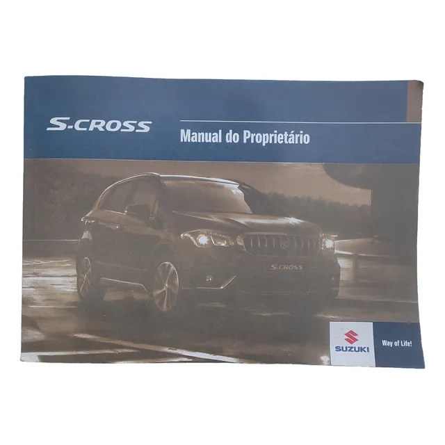 Manual Proprietário Suzuki Scross Ano 2017 A 2020