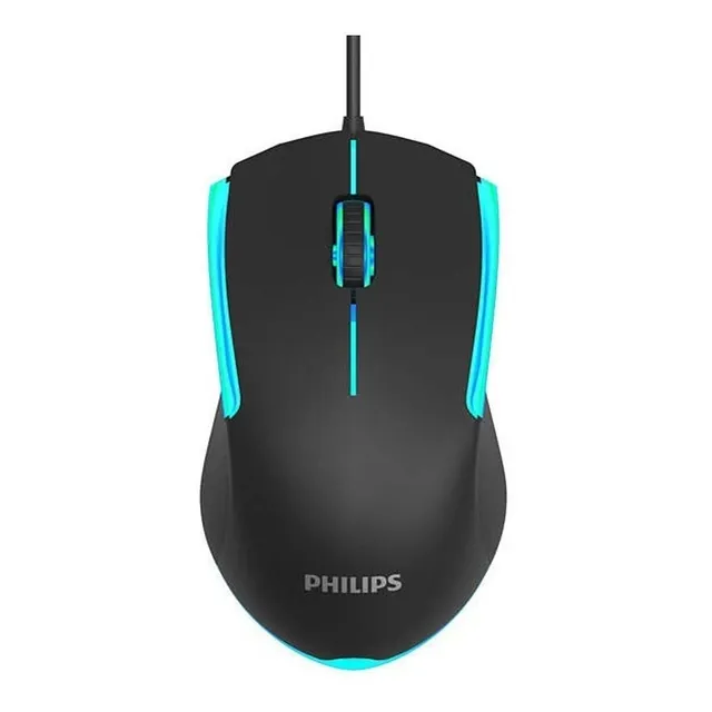 Mouse gamer de juego PhilipsMomentum SPK9314 G314 negro