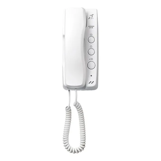 Citofono Audio / Control De Acceso Aiphone In-000gt/1d Blanco