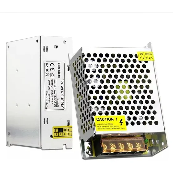Fuentes De Poder Transformador Centralizada 12v 5a 110v Cctv