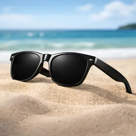 Óculos Sol Estilo Vintage Proteção Uv400 + Case Premium Old Black Preto