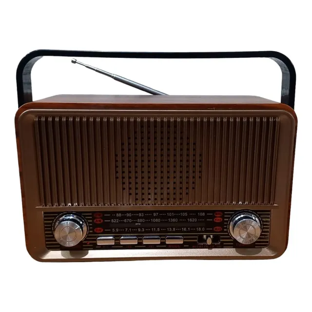 Bocina Retro Con Radio Am/fm Con Bluetooth Link Bits, Rd-216