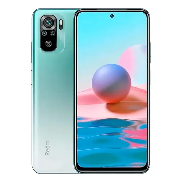 Xiaomi Redmi Note 10 Dual SIM 128 GB verde lago 4 GB RAM