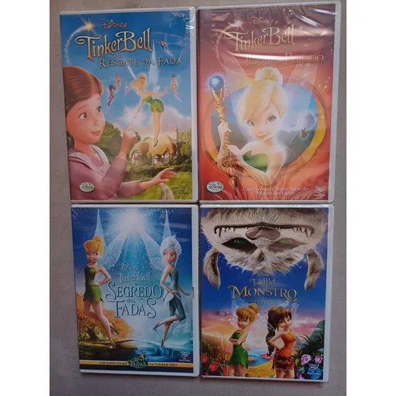 Coleção Tinker Bell  - 3 Dvds Originais - Lacrado