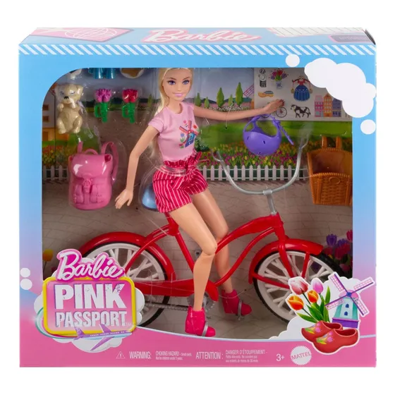 Barbie Pink Passport Bicicleta