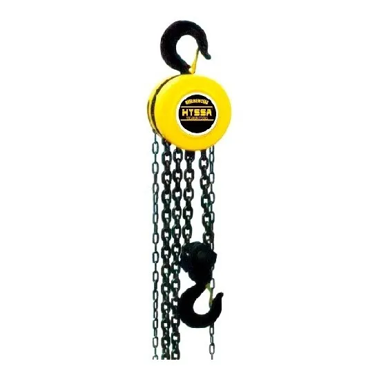 Diferencial Polipasto Cadena Manual Hyssa 1 Ton X 3 Metros