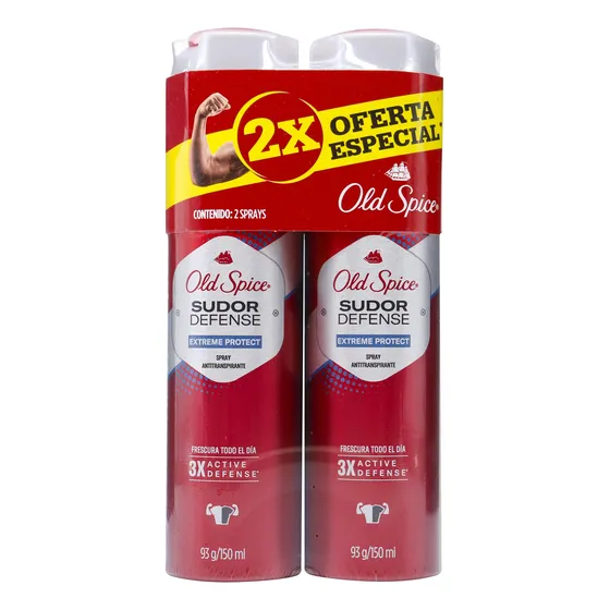 2 Desodorantes Old Spice Extreme Protect 150 Ml C/u