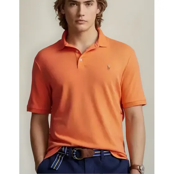 Remera Polo Ralph Lauren, M Classics, Talle Xxl - Naranja