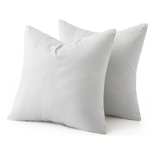 Insertos De Almohada Bafode De 18 X 18, Juego De 2, Almohada Insertos De Almohada Bafode De 18 X 18, Juego De 2, Almohada