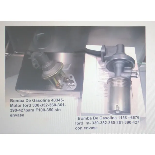 Bomba Gasolina Ford M- 370 330-352-360-361-390-427 Consulte 