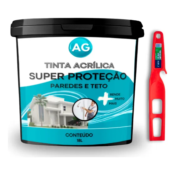 18l De Tinta Imobiliária Ag Econômica P/ Paredes E Tetos