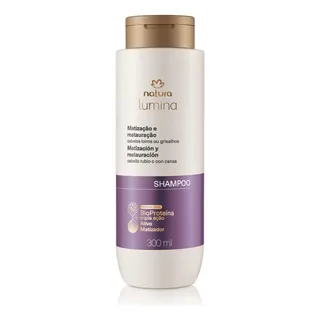 Shampoo Matizador Cabelos Loiros E Grisalhos Lumina - 300ml Shampoo Matizador Cabelos Loiros E Grisalhos Lumina - 300ml