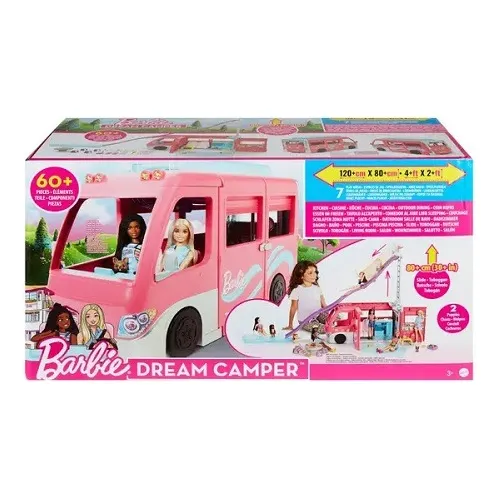 Barbie Super Caravana Casa Rodante + Accs.