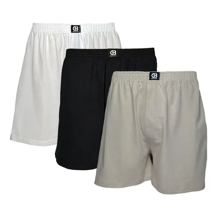 Kit 3 Samba Canção Plus Size G1 A G6 100% Algodão Conforto