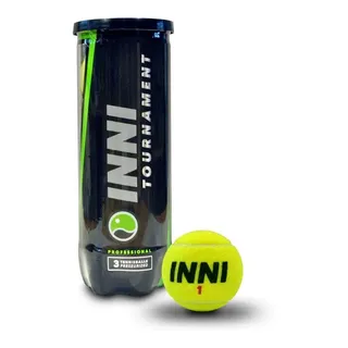 Bola De TĂȘnis Inni Tournament - Tubo Com 3 Bolas Bola De TĂȘnis Inni Tournament - Tubo Com 3 Bolas