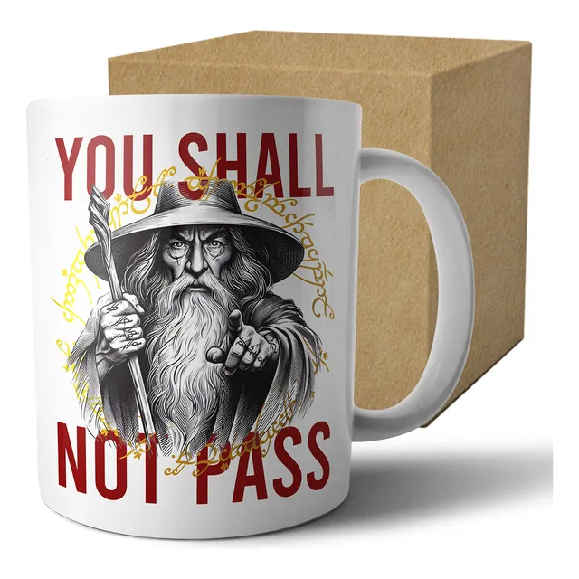 Taza De Cerámica - You Shall Not Pass
