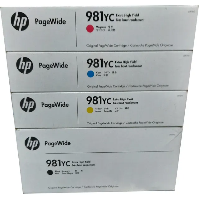 Kit De Cartuchos Hp 981yc Pagewide E55650 E58650