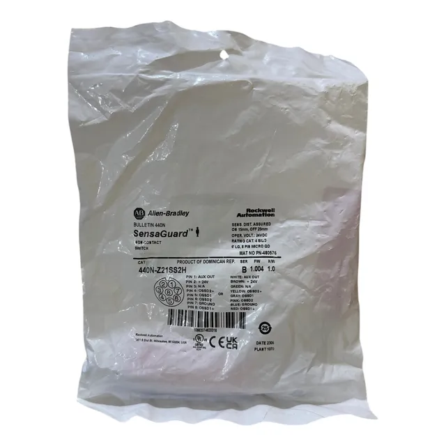 Allen Bradley 440n-z21ss2h Switch De Seguridad