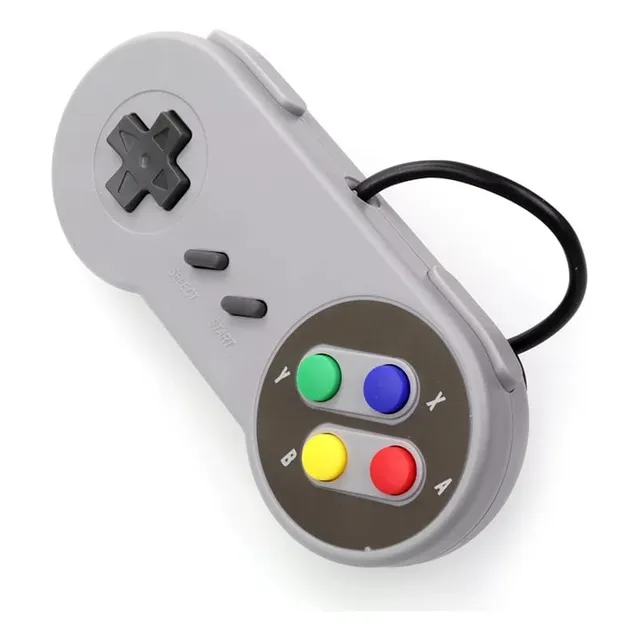 Mandos Control Snes Usb Juegos Pc Tvbox Laptop + Emulador