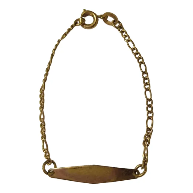 Esclava De Bebé En Gold Filled De 12k