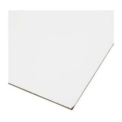 Lamina De Melamina Blanca 1 Cara 3mm 1.22 X 2.44