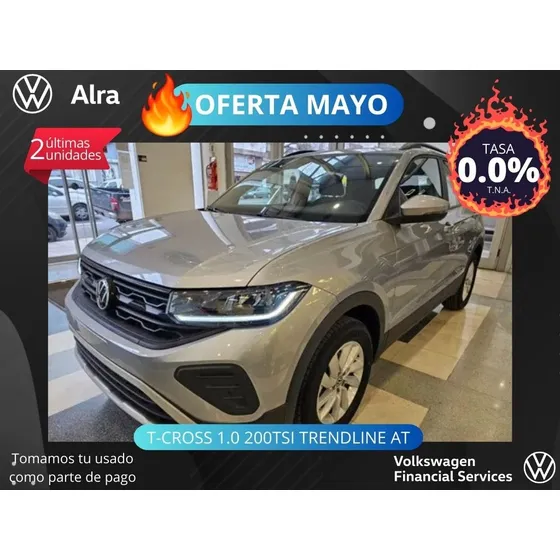 Volkswagen T-cross 1.0 200 Tsi Trendline Aut