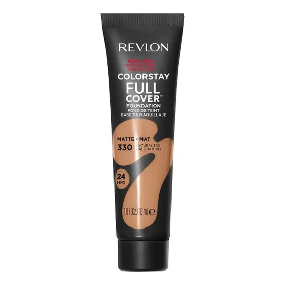 Base De Maquillaje Revlon Colorstay Full Cover Tono Natural Tan